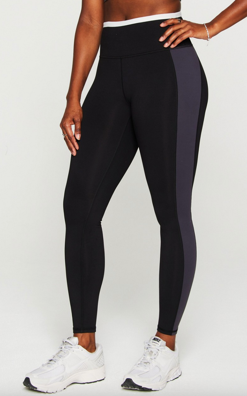 DEFINE HIGH-WAISTED ASYM COLOR-BLOCKED LEGGING