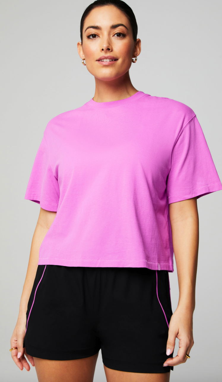 100% COTTON BOXY TEE