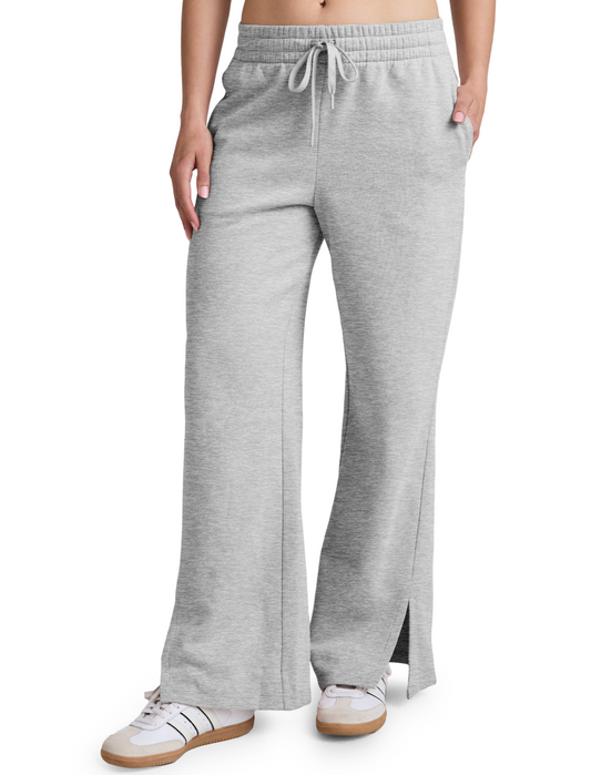 luxefleece tranquil slit wide leg pant