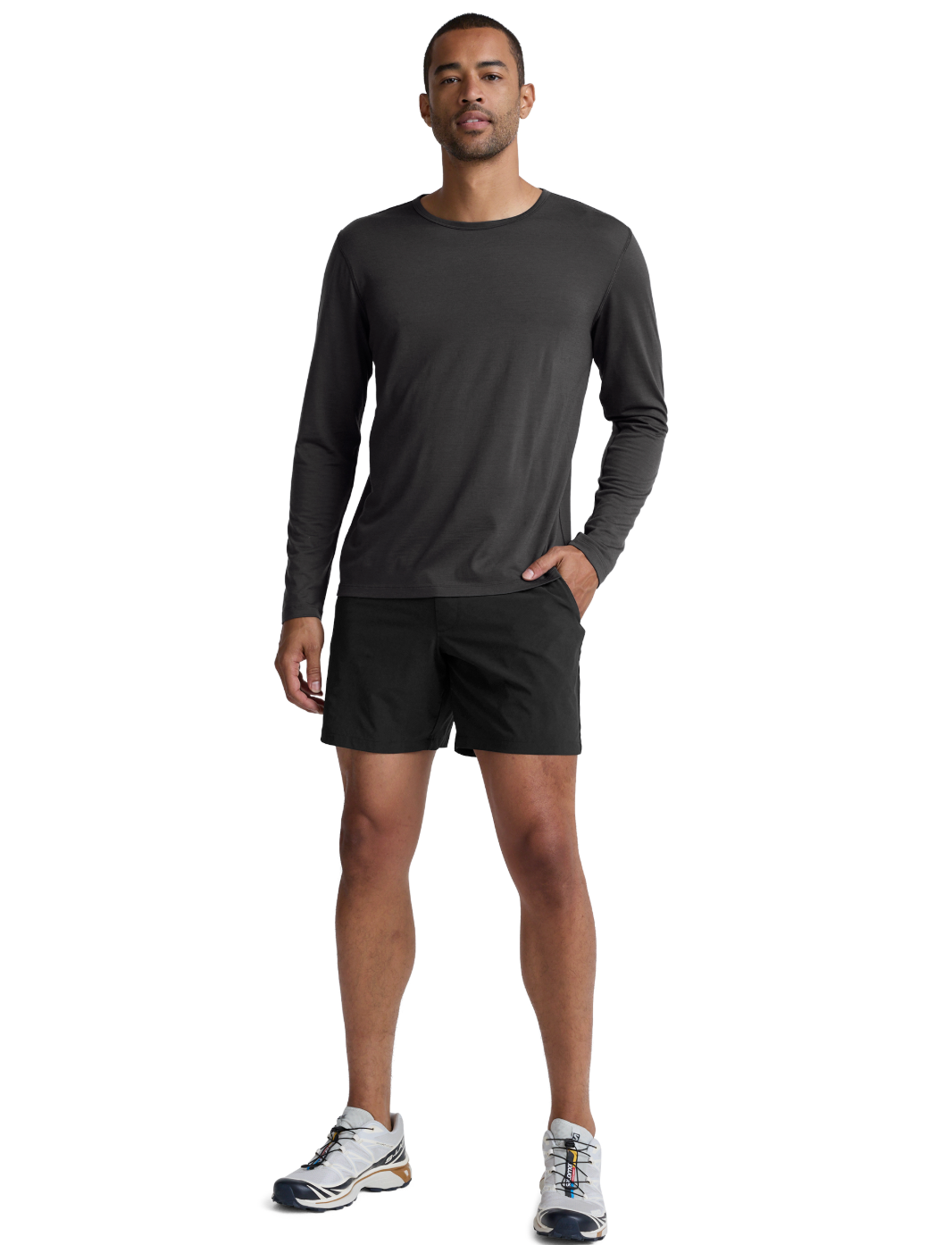 warm wick merino wool long sleeve crew